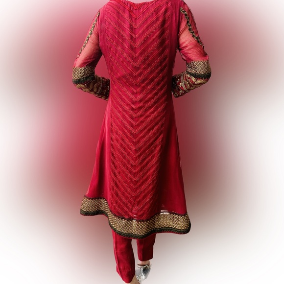 Pakistani Indian shalwar qameez dupatta eid - Picture 6 of 16